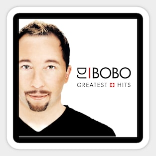 DJ BoBo Greatest Hits Album Cove Sticker